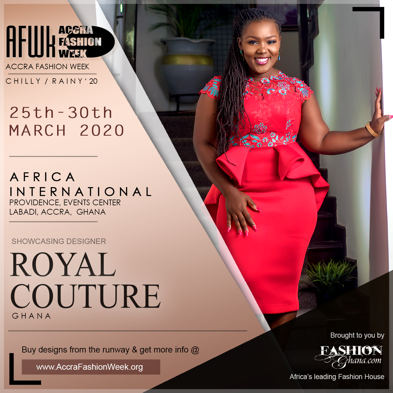 royal couture Accra Fashion Week Ghana's Premium Clothing Trade Event